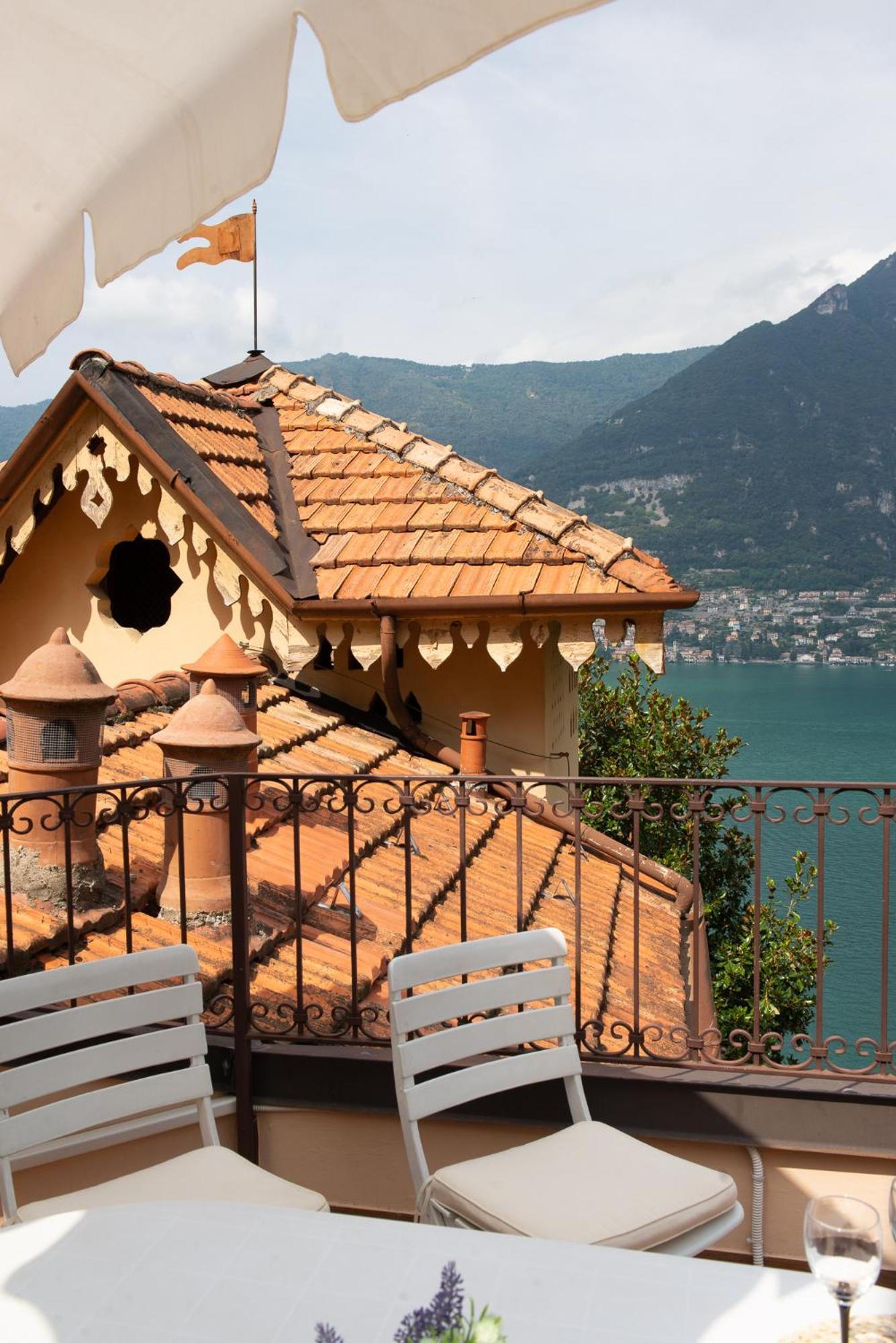 Appartamento Bella vista sul Lago di Como Faggeto Lario Esterno foto